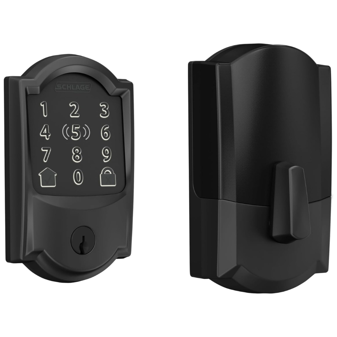 Schlage BE499WB CAM 622 Encode Plus WiFi Deadbolt Smart Lock