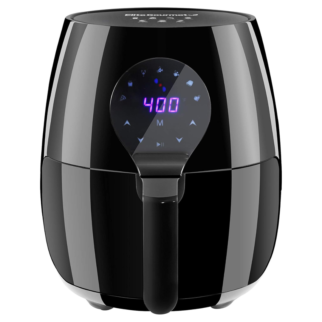 EliteElite Gourmet Digital 5.3 Qt Electric Hot Air Fryer