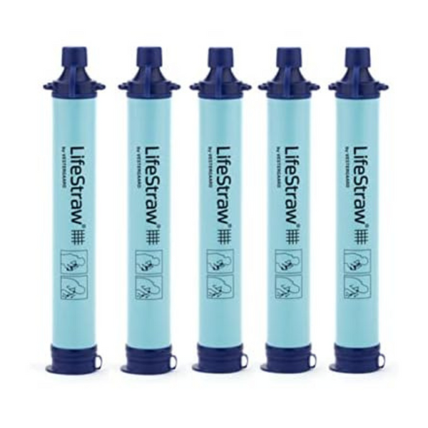 5-Pack Lifestraw Personal Water Filter