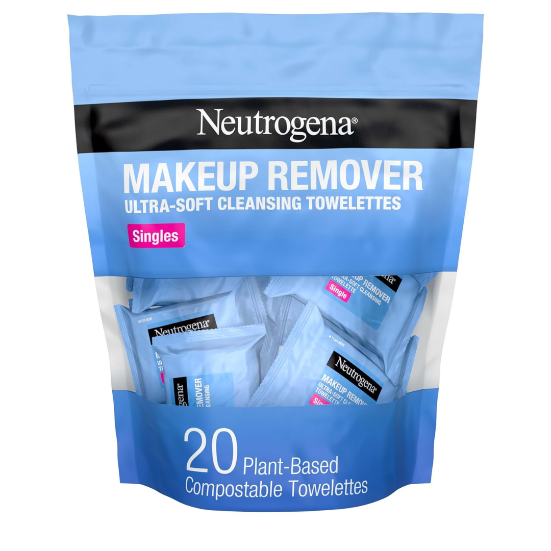 20-Count Neutrogena Makeup Remover Cleansing Face Wipes