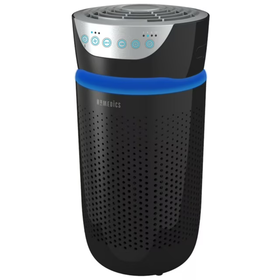 Homedics TotalClean 5-in-1 Tower Air Purifier with UV-C Light