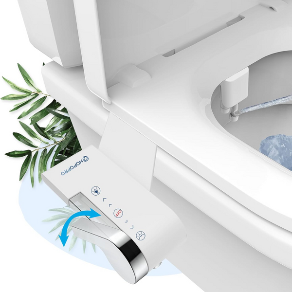 Hopopro Non-Electric Ultra-Slim Dual Bidet Attachment