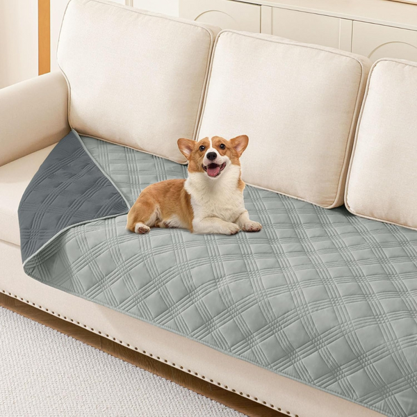 30"x70" Reversible Waterproof Furniture Protector Pet Blanket