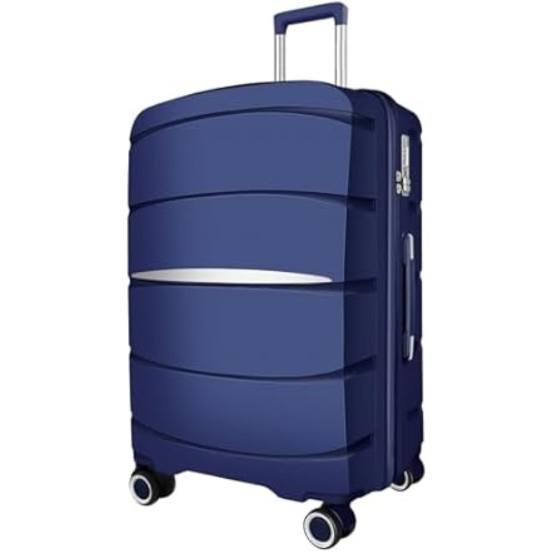 Axidou 20" Airline Approved PP Carry-On Luggage w/Spinner Wheels (3 colors)