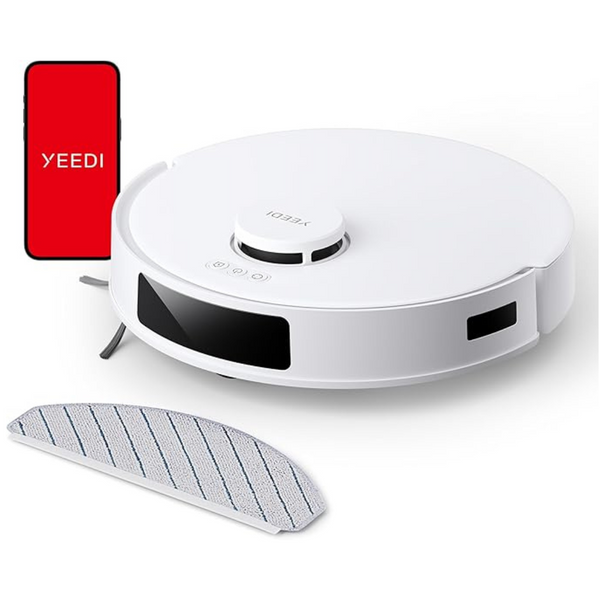 Yeedi C12 Robotic Vacuum Cleaner And Mop (White)