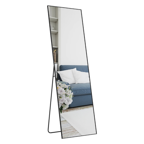 Rectangle 64" x 21" Free Standing Wall Mounted Full Body Mirror