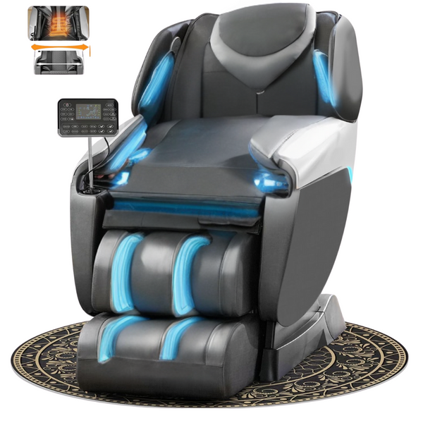 Notired Full Body SL-Track Zero Gravity Shiatsu Recliner Massage Chair