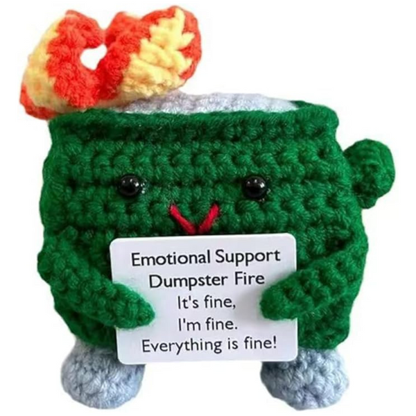 Emotional Support Dumpster Fire Doll (Various)