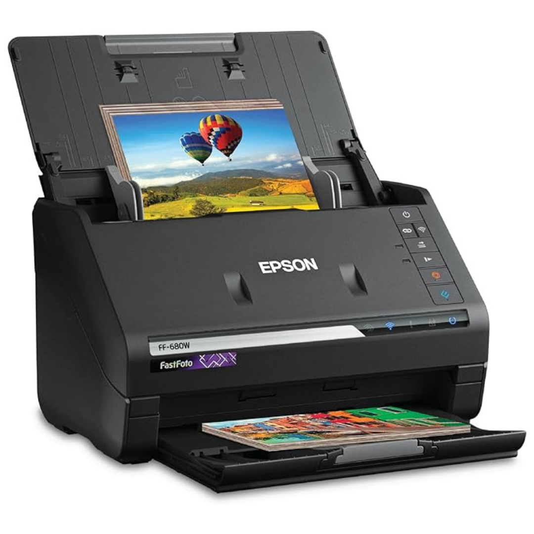 Epson FastFoto FF-680W Wireless High-Speed Photo Scanning System