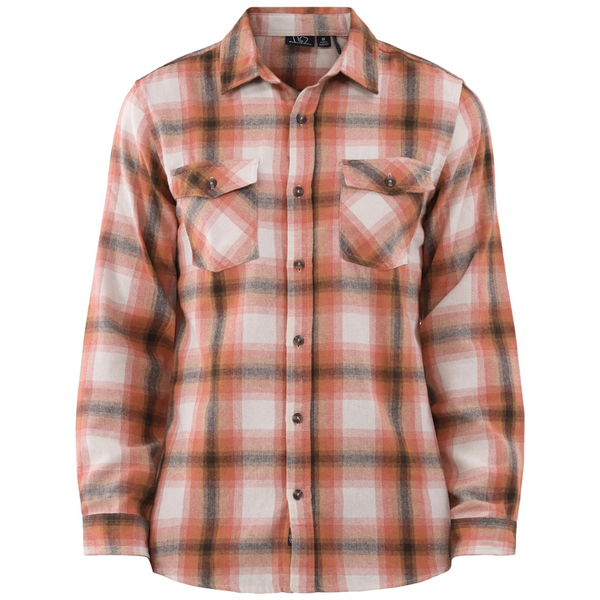 Burnside Men's Modern Fit Plaid Flannel Shirt With Long Sleeves