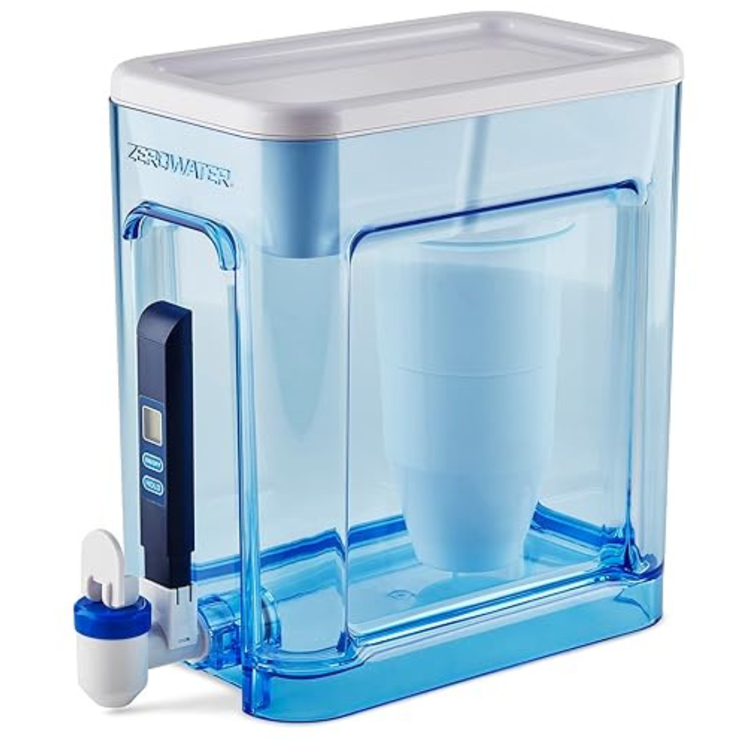 22-Cup Ready-Read 5-Stage Water Filter Pitcher Dispenser