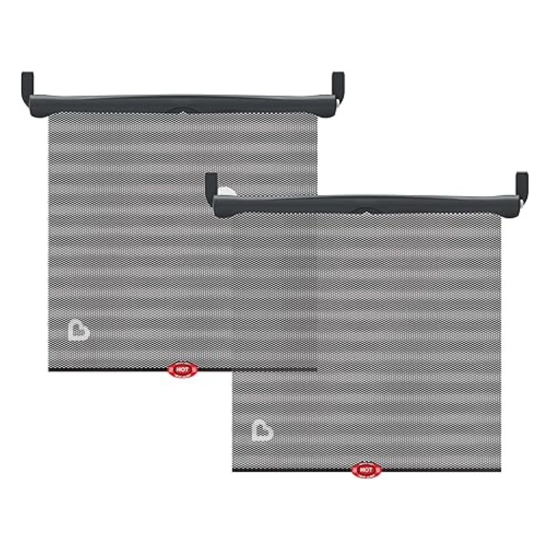 2-Pack Munchkin Brica 17" x 14" Car Window Roller Shade