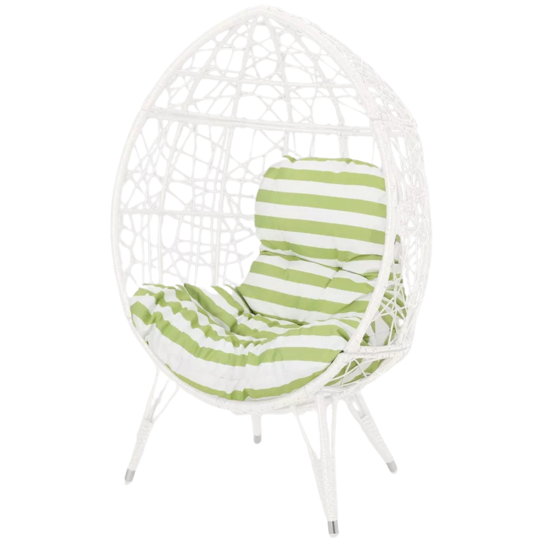 Christopher Knight Gianni Wicker Teardrop Chair