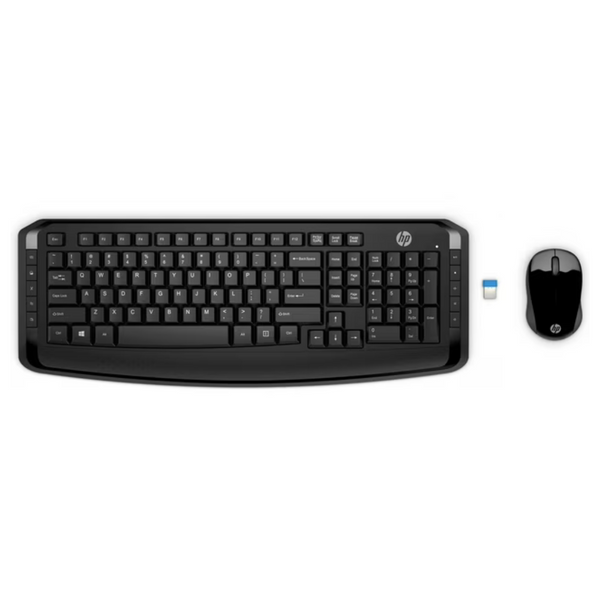 HP Wireless Keyboard & Mouse Combo 300 With USB Receiver