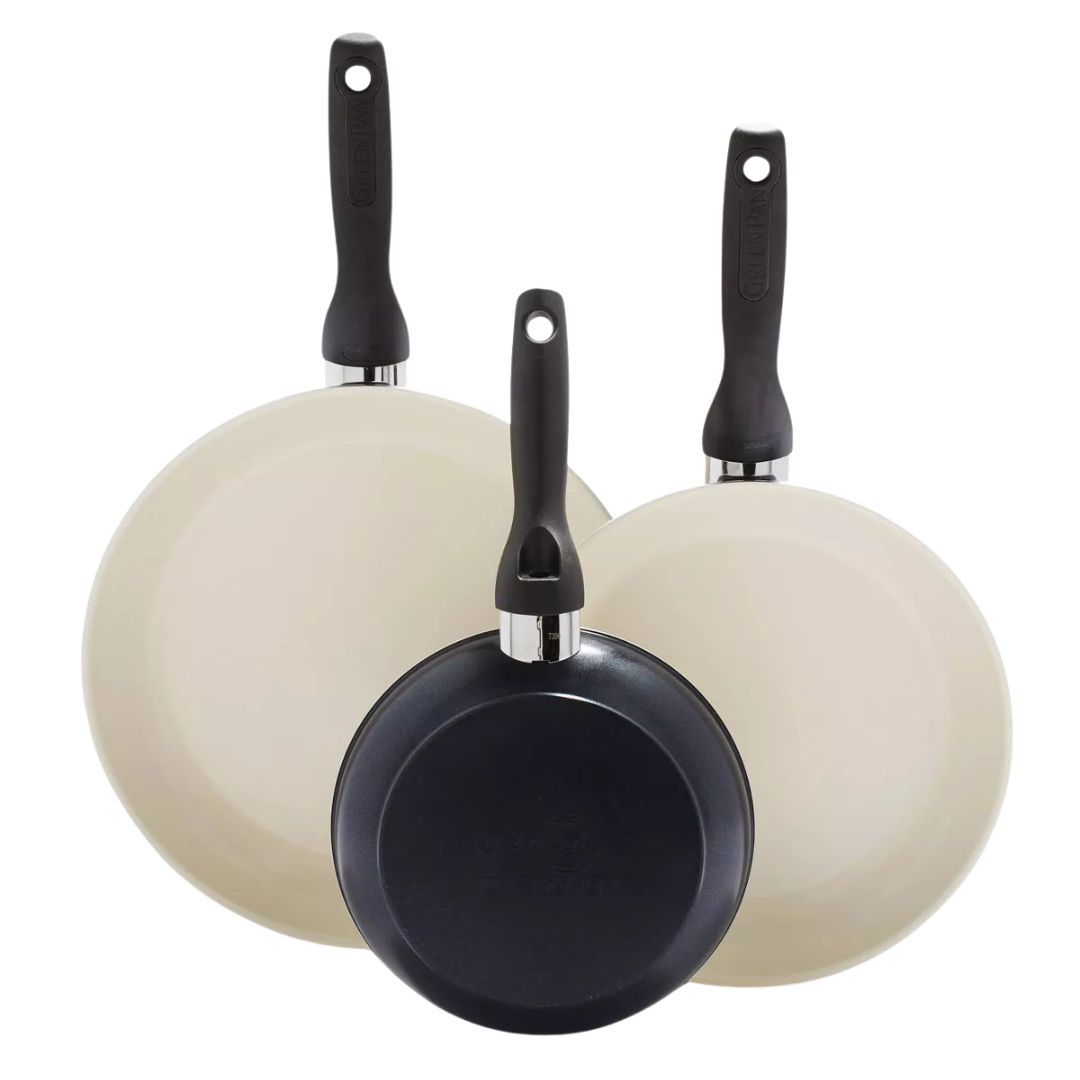 3-Pack GreenPan Frypan Set