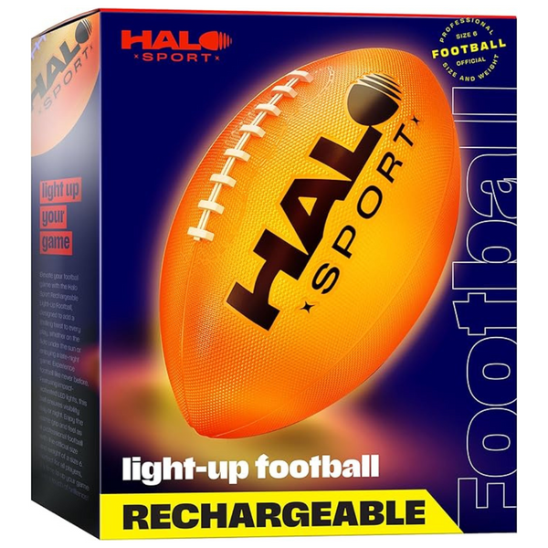 Halo Rechargeable Glow In The Dark Light Up Football