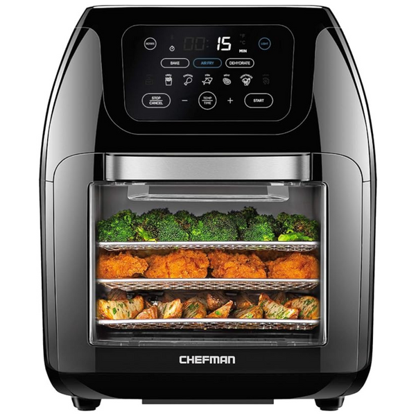 Chefman 10-Qt Multifunctional Digital Air Fryer W/ 17 Touch Screen Presets