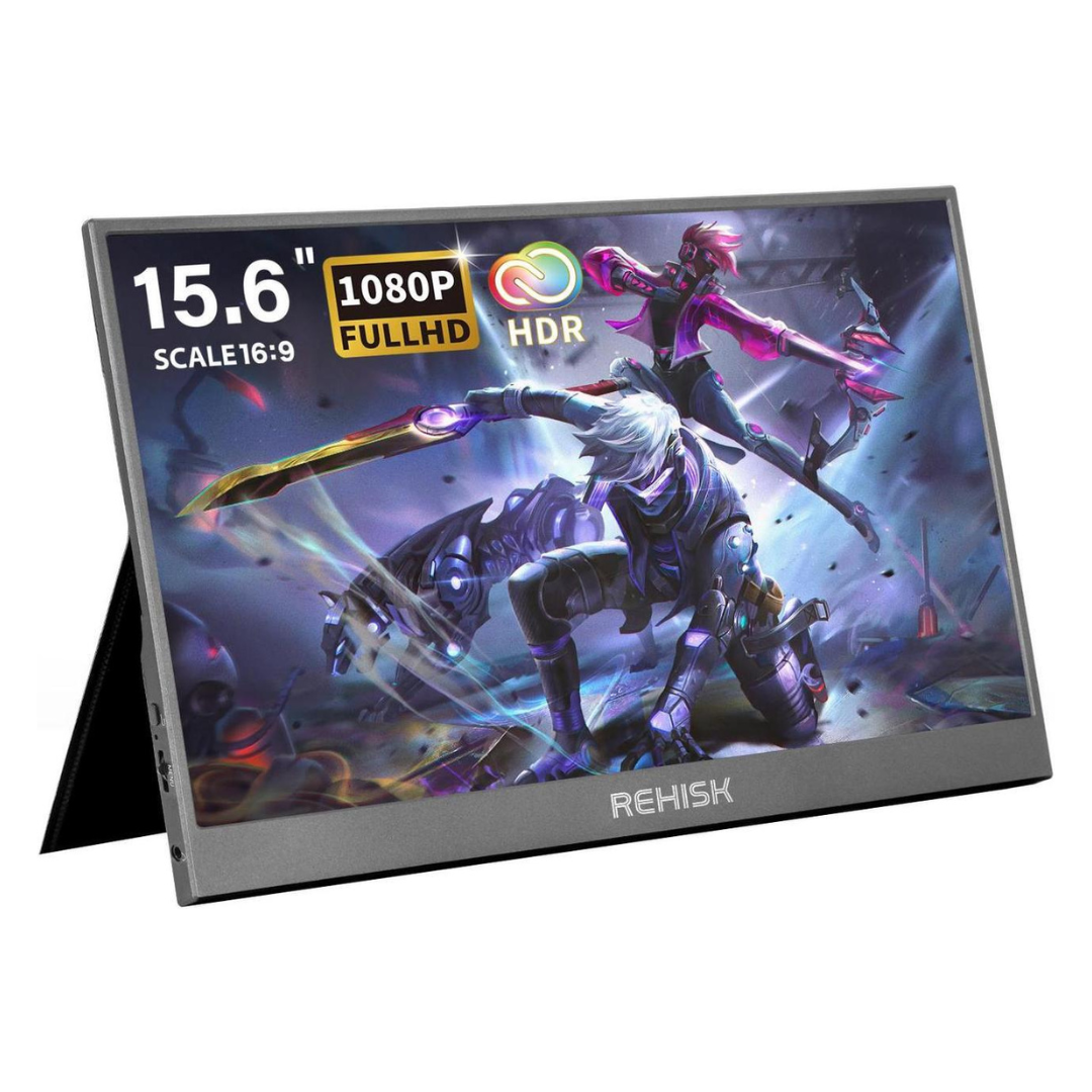 Rehisk RE-15.6KS 15.6" Portable FHD HDR IPS Gaming Monitor