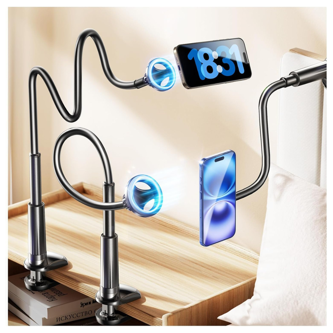 LISEN For Gooseneck Phone Holder For Bed Magsafe Stand