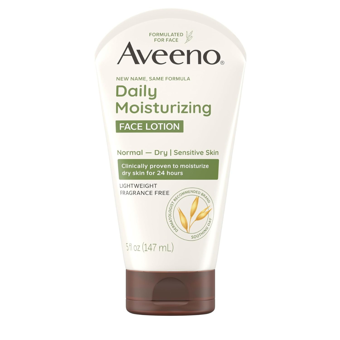 Aveeno Daily Moisturizing Face Lotion With Soothing Prebiotic Oat (5 oz)