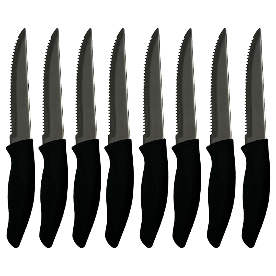 8-Piece X-Cessoire Premium Titanium Stainless Steel Kitchen Knife Set