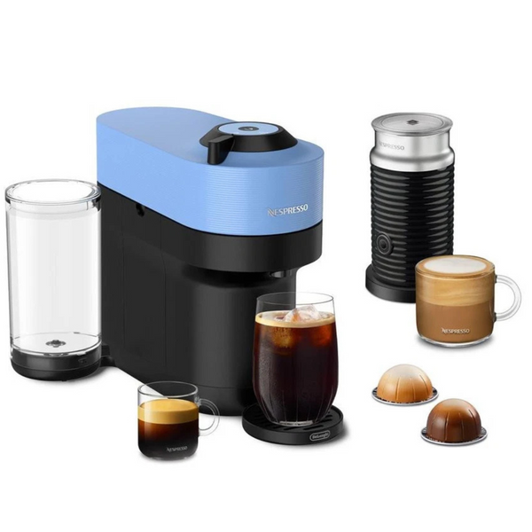 Nespresso Vertuo Pop+ Coffee Machine + Milk Frother Bundle [Open Box]