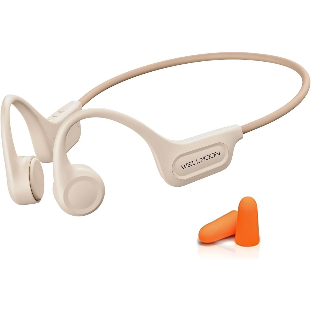 Wellmoon Open Ear Bluetooth 5.3 Bone Conduction Headphones