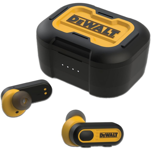 Dewalt True Wireless Bluetooth Earbuds with Type-C Charging Case