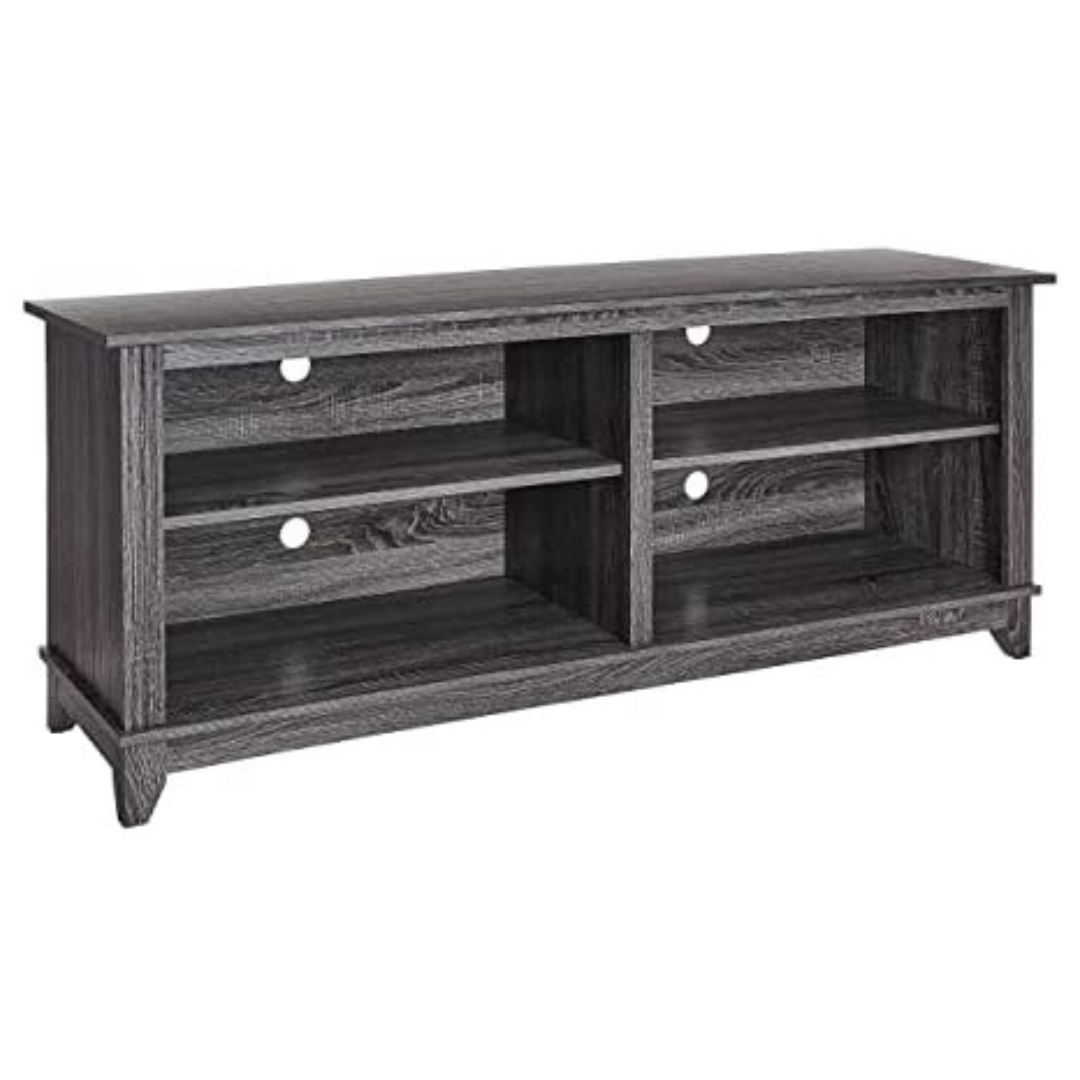 Rock Point 58" TV Stand Media Console for TV's up to 65 Inches