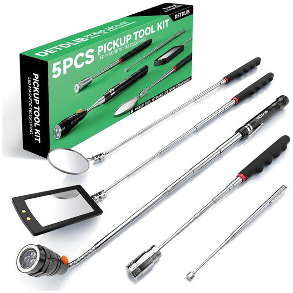 5-Pieces Telescoping Magnetic Pickup Tool Set