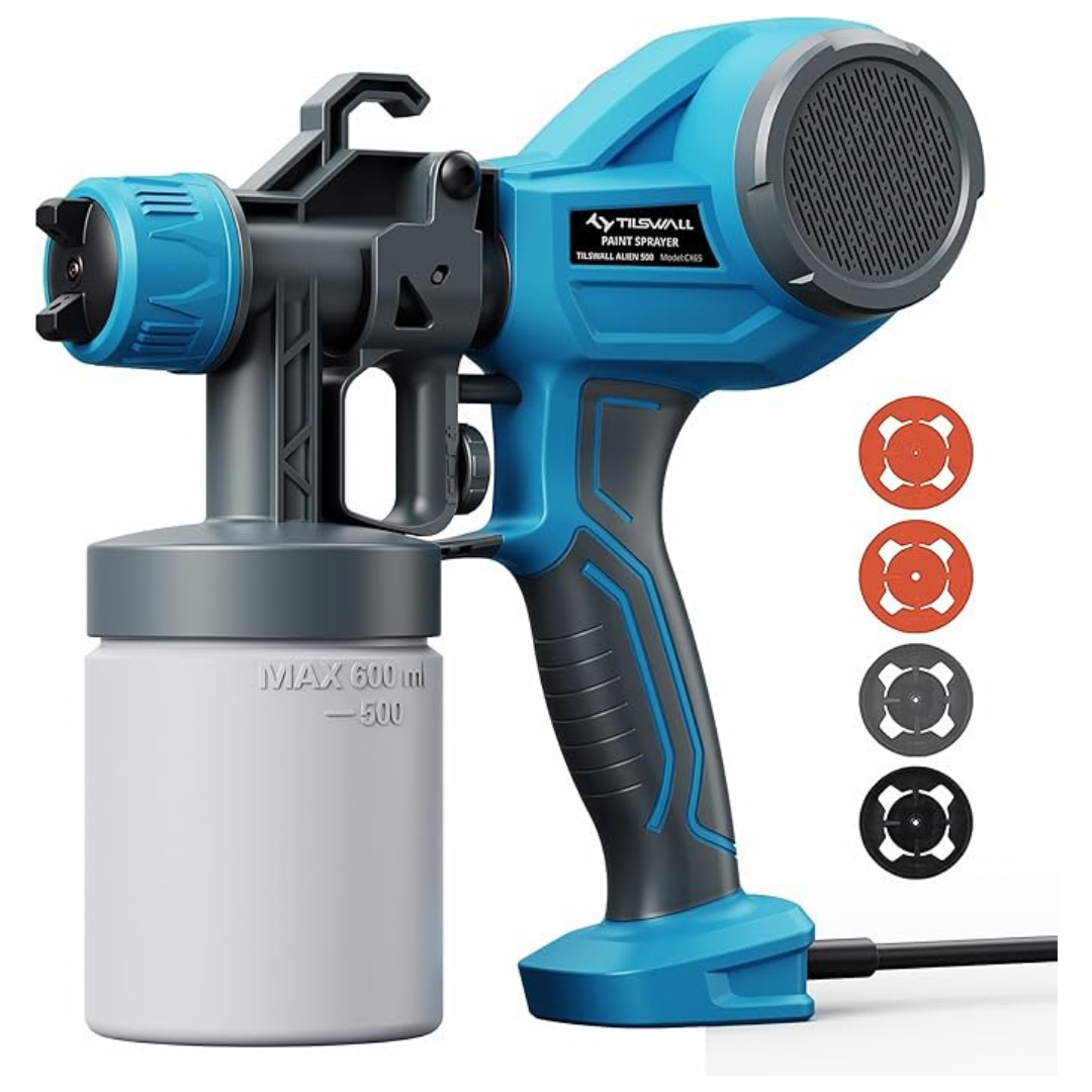 Tilswall Alien 500 HVLP Electric Spray Paint Gun