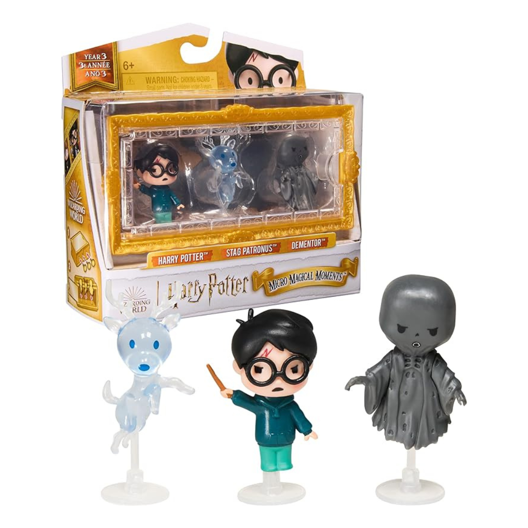 Wizarding World Harry Potter Micro Magical Moments Year 3 Figure Set