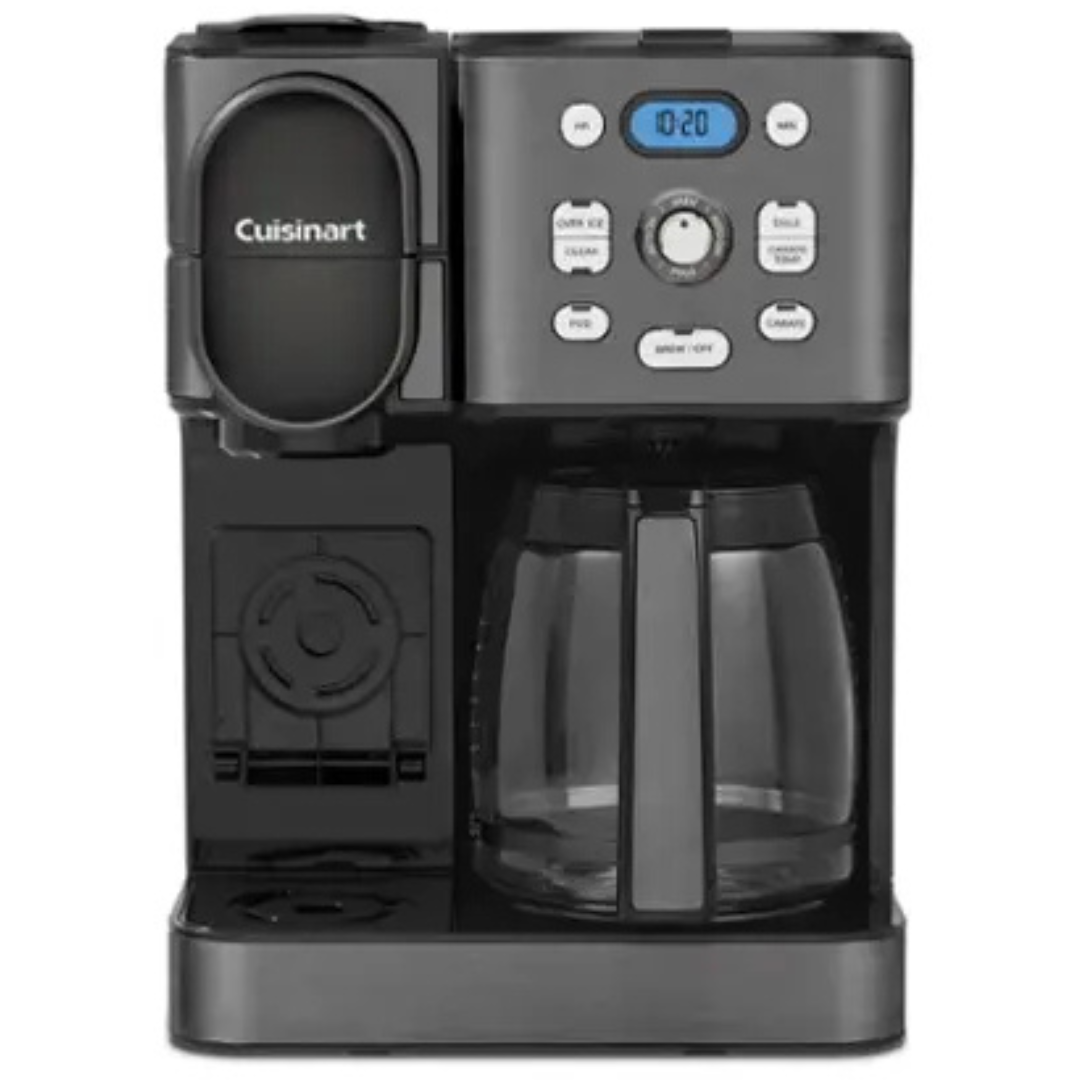 Cuisinart 12-Cup Hot And Iced Brew Coffee Center 2-In-1 Combo Brewer Coffee Maker