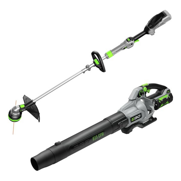 Ego Power 15" Powerload String Trimmer & 615 CFM Blower Combo Kit