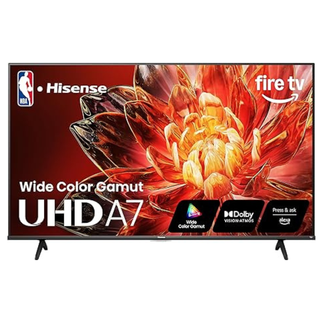 Hisense Class A7 Series 55" 4K Ultra HDR Smart Fire TV