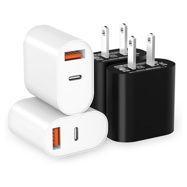 4-Pack Ocupwei 20W USB C Wall Charger Block