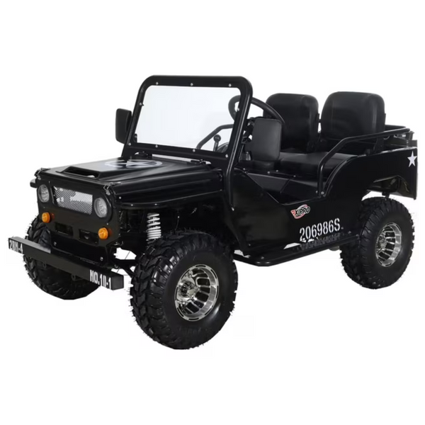 X-Pro 3-Speed Semi-Automatic Transmission 125cc Jeep Go Kart