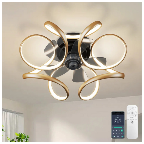 Wrought Studio Dalayshia Indoor Ceiling Fans With Lights