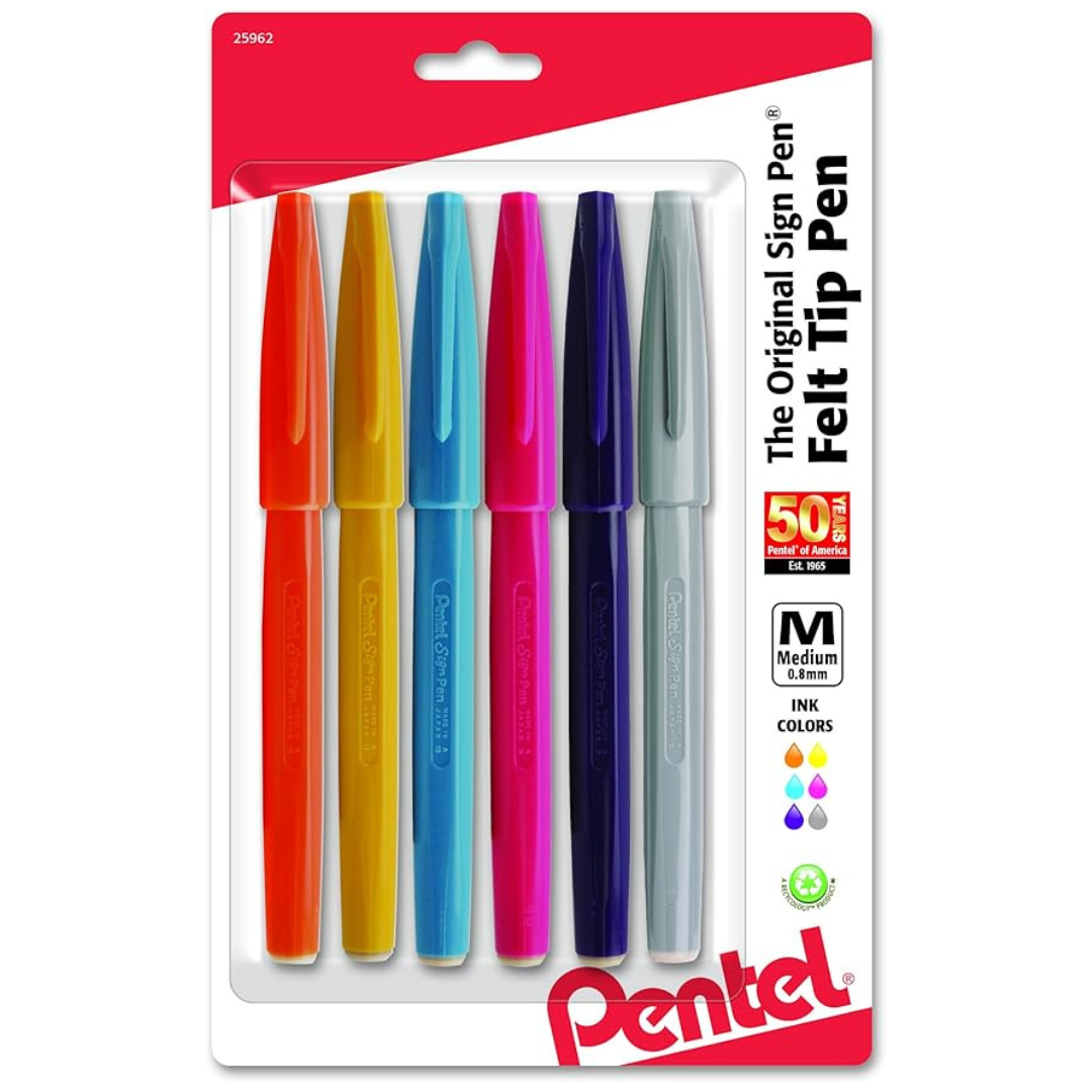 Amazon: Up To 60% Off On Pentel Pens, Pencils And More