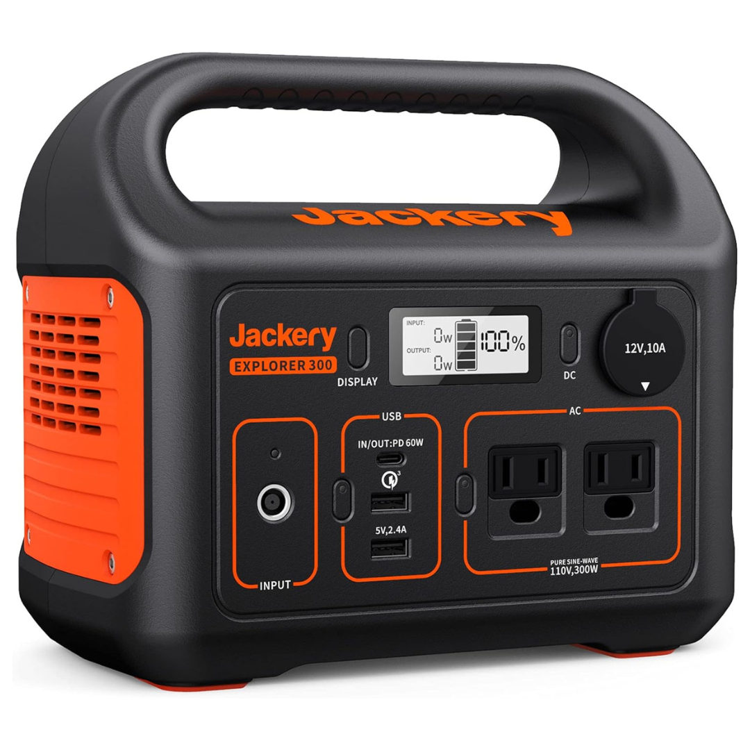 Jackery Explorer 300 Portable 293Wh Solar Generator Power Station