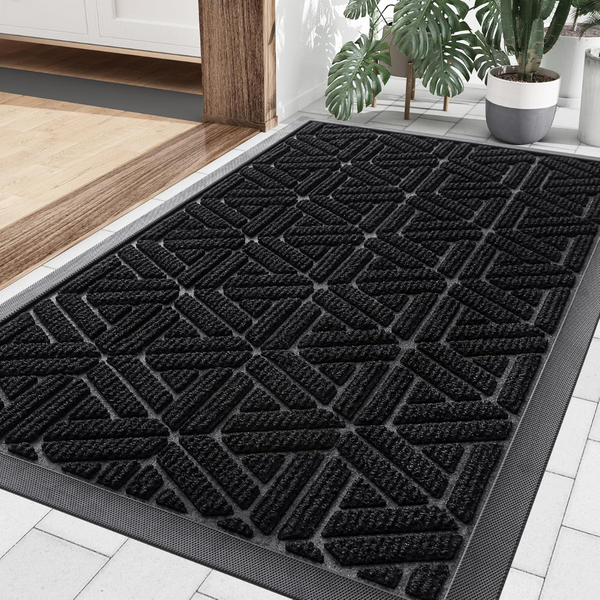 29.5" x 17" Heavy Duty Natural Rubber Doormat