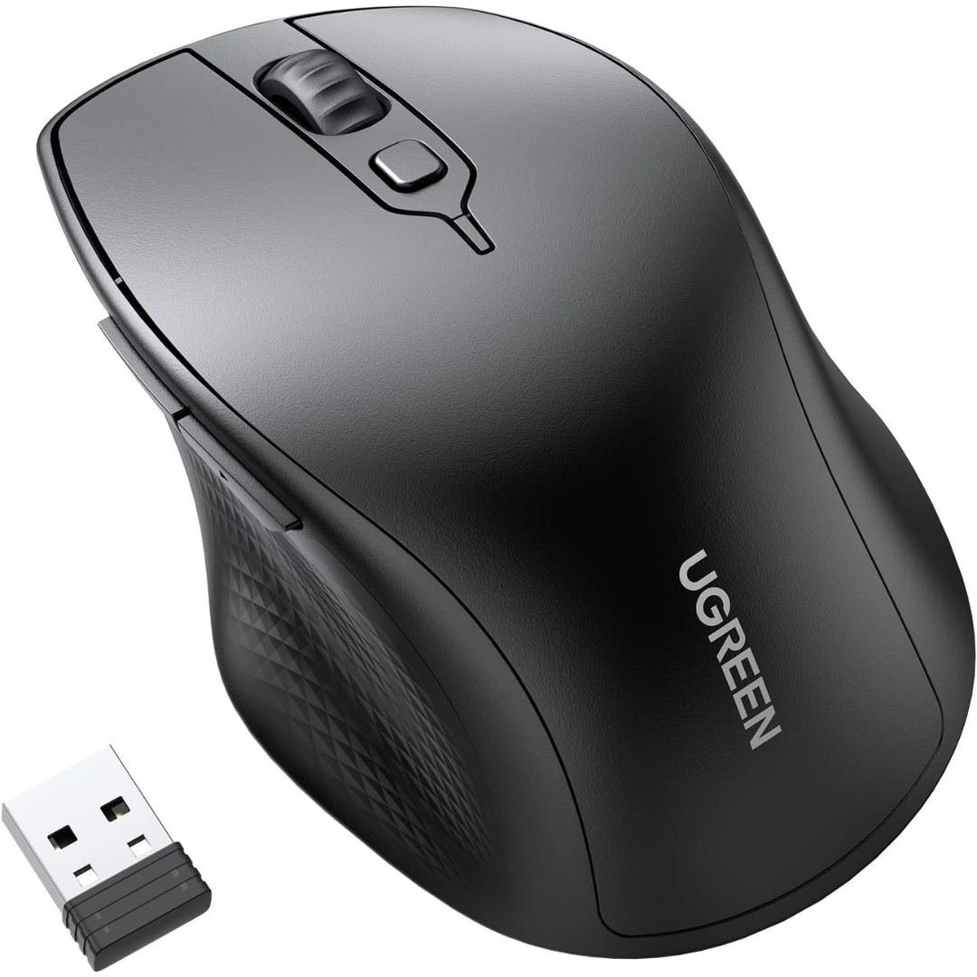 Ugreen Ergonomic Bluetooth 5.0 Mouse for Laptop