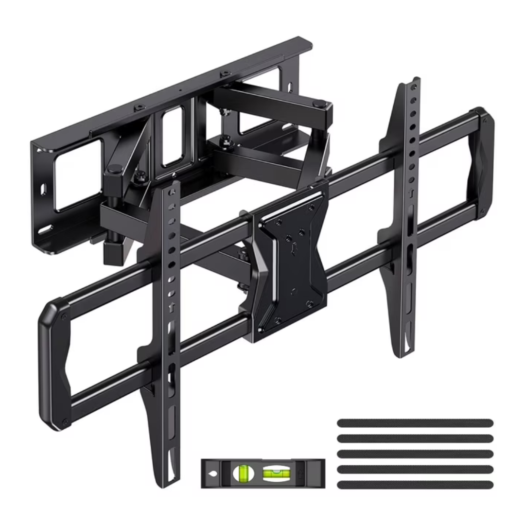 MountFTV Full Motion TV Wall Mount for 37"-84" Curved TVs