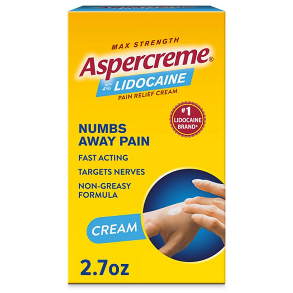 Aspercreme Lidocaine Pain Relief Cream