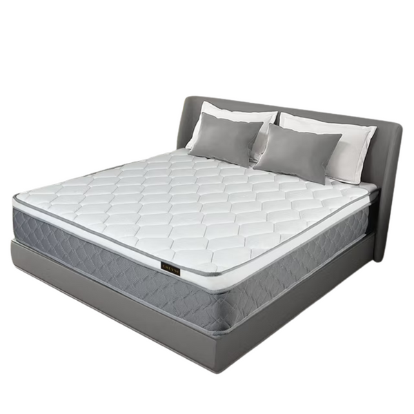 Chevni 14" Queen Gel Memory Foam Pocket Spring Hybrid Mattress In A Box