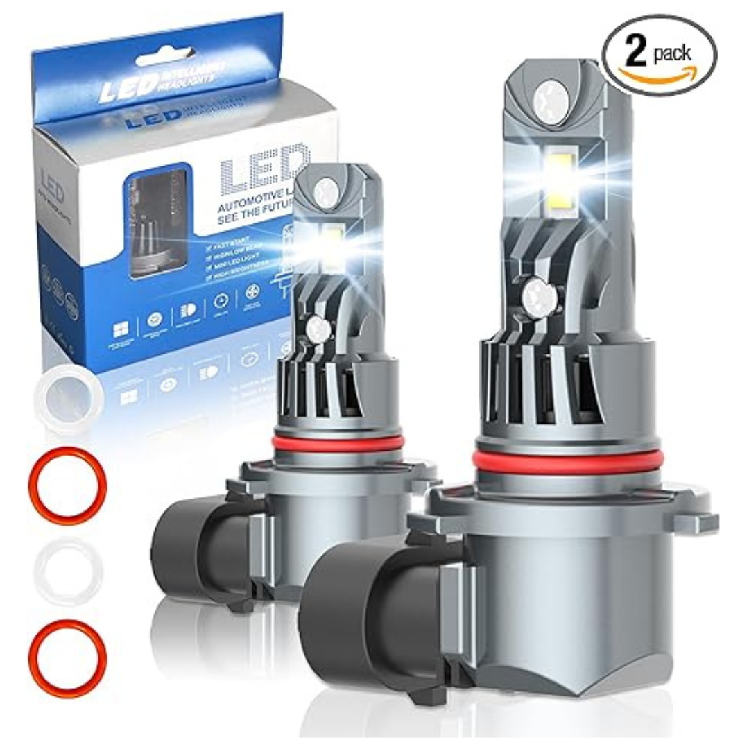 2-Pack 9005 HB3 50000 Lumens 6500K Fog Light Bulbs