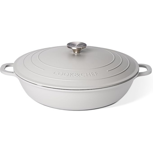 Nuovva Dutch 5.5-Quart Cast Aluminum Oven Pot With Lid