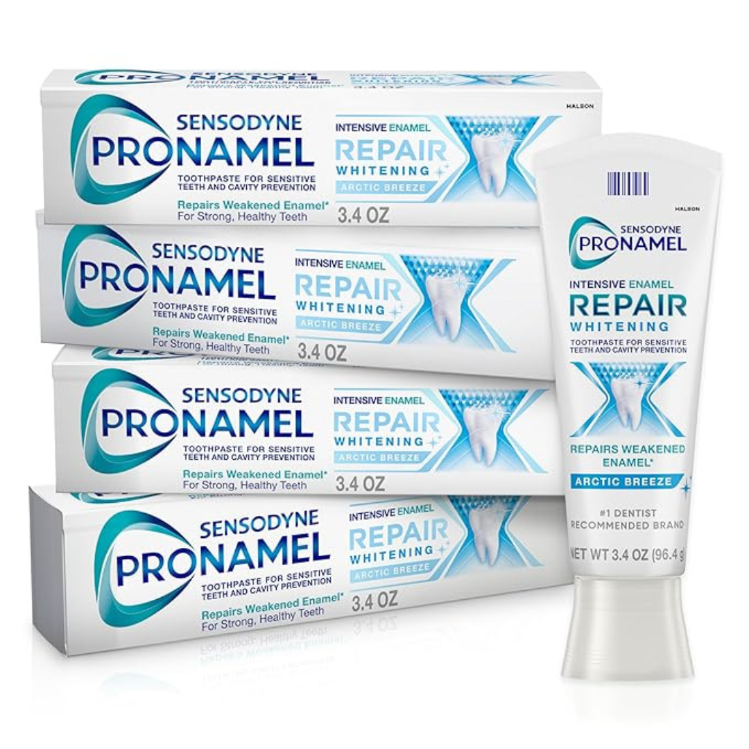 4-Pack 3.4oz Sensodyne Pronamel Intensive Whitening Toothpaste