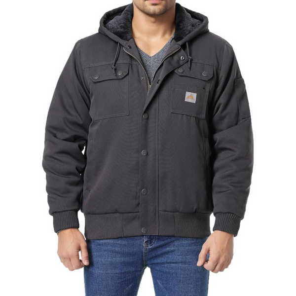 Men's Fleece Lined Fit Relaxed Work Coat