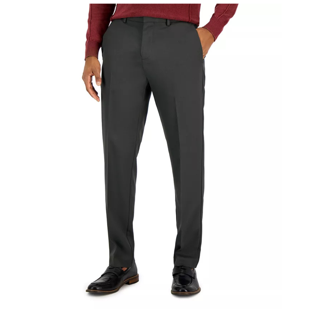 Perry Ellis Portfolio Men's Modern-Fit Twill Pants (4 Colors)